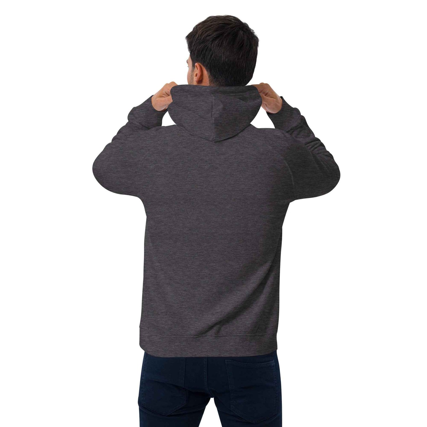 Hockey Mask Haunt Unisex eco raglan hoodie