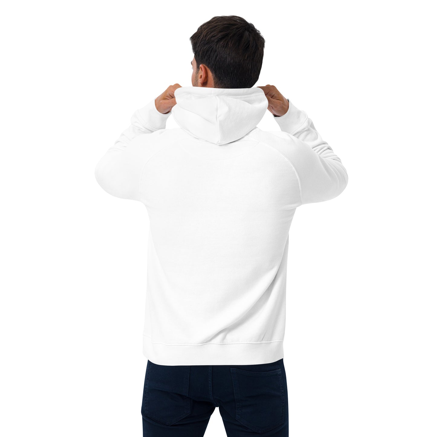 Not a Snowball’s Chance in Hell Unisex eco raglan hoodie from Rare Plus Apparel – unique movie & pop culture inspired design.
