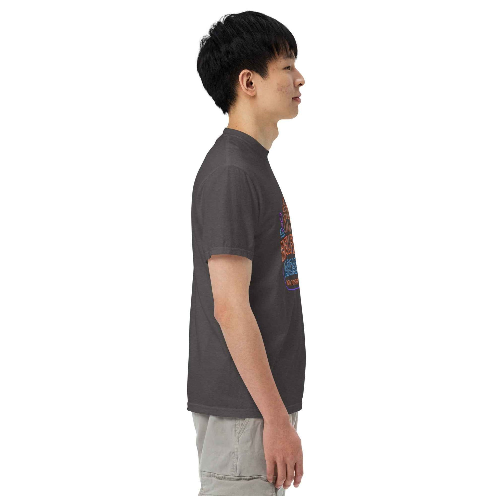 Hellfire Arcade — Hawkins’ Premier Gaming Den Unisex garment-dyed heavyweight t-shirt