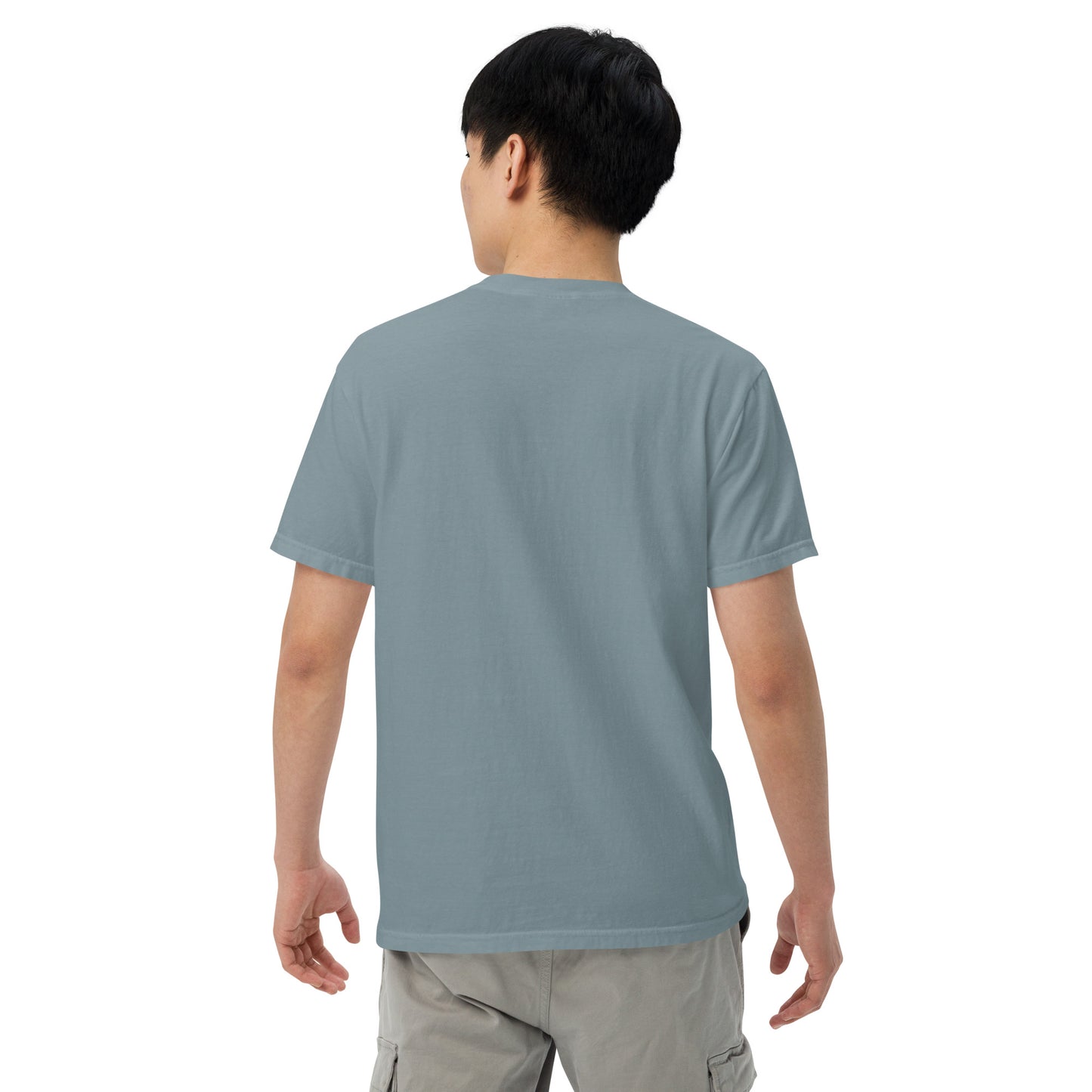 Not 51st State Mountie Unisex garment-dyed heavyweight t-shirt from Rare Plus Apparel – unique movie & pop culture inspired design.
