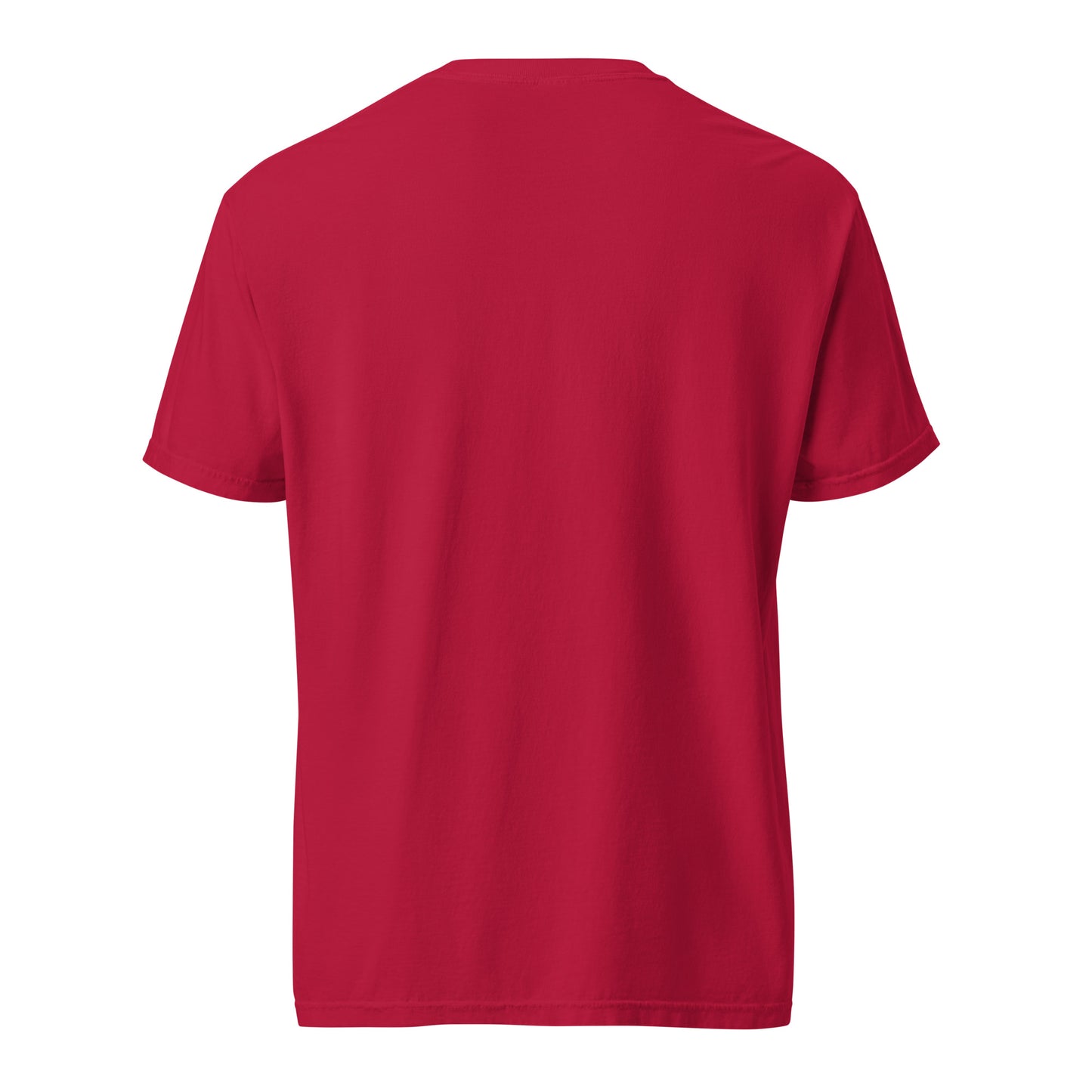Not 51st State Mountie Unisex garment-dyed heavyweight t-shirt from Rare Plus Apparel – unique movie & pop culture inspired design.