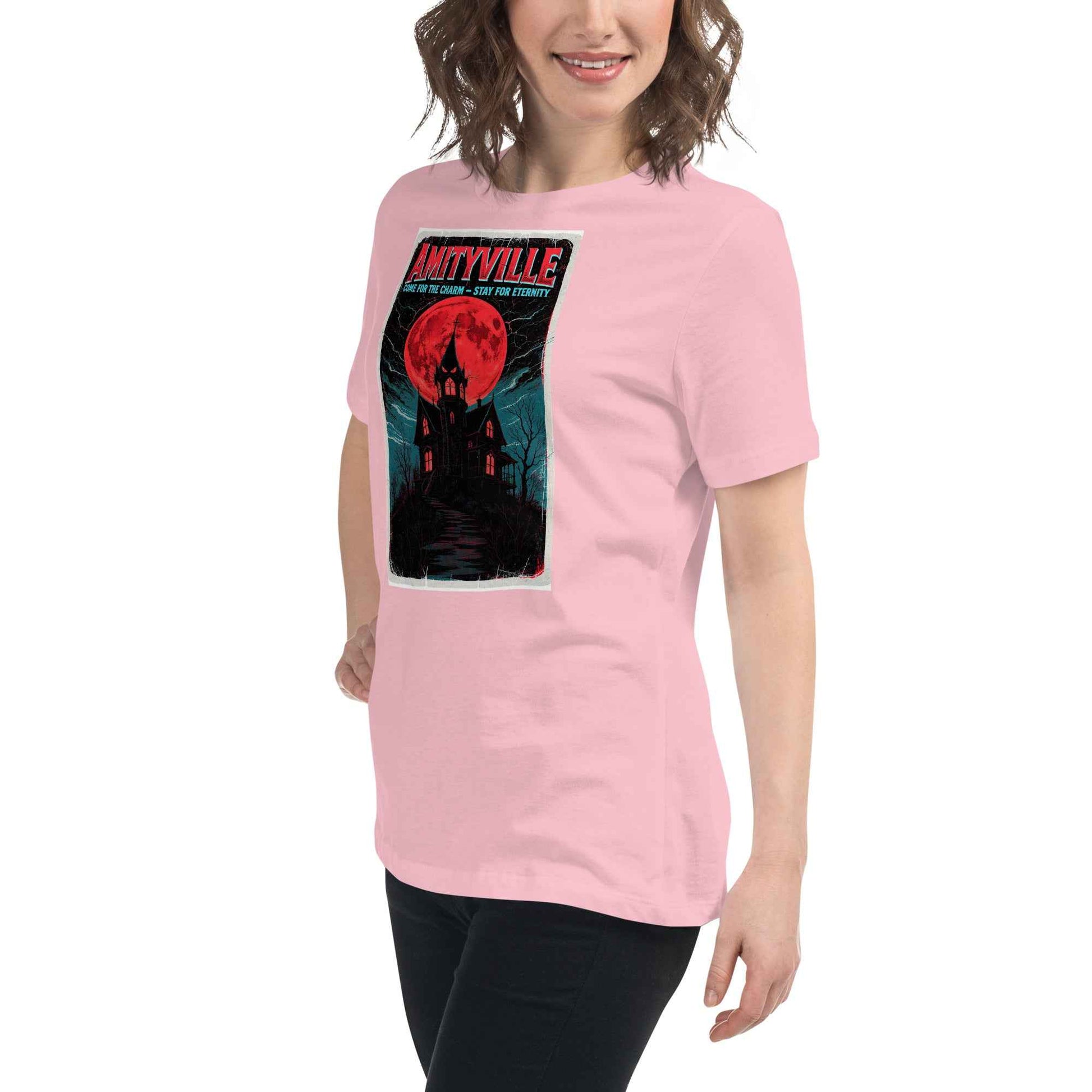 Amityville — Come for the Charm, Stay for Eternity Women's Relaxed T-Shirt