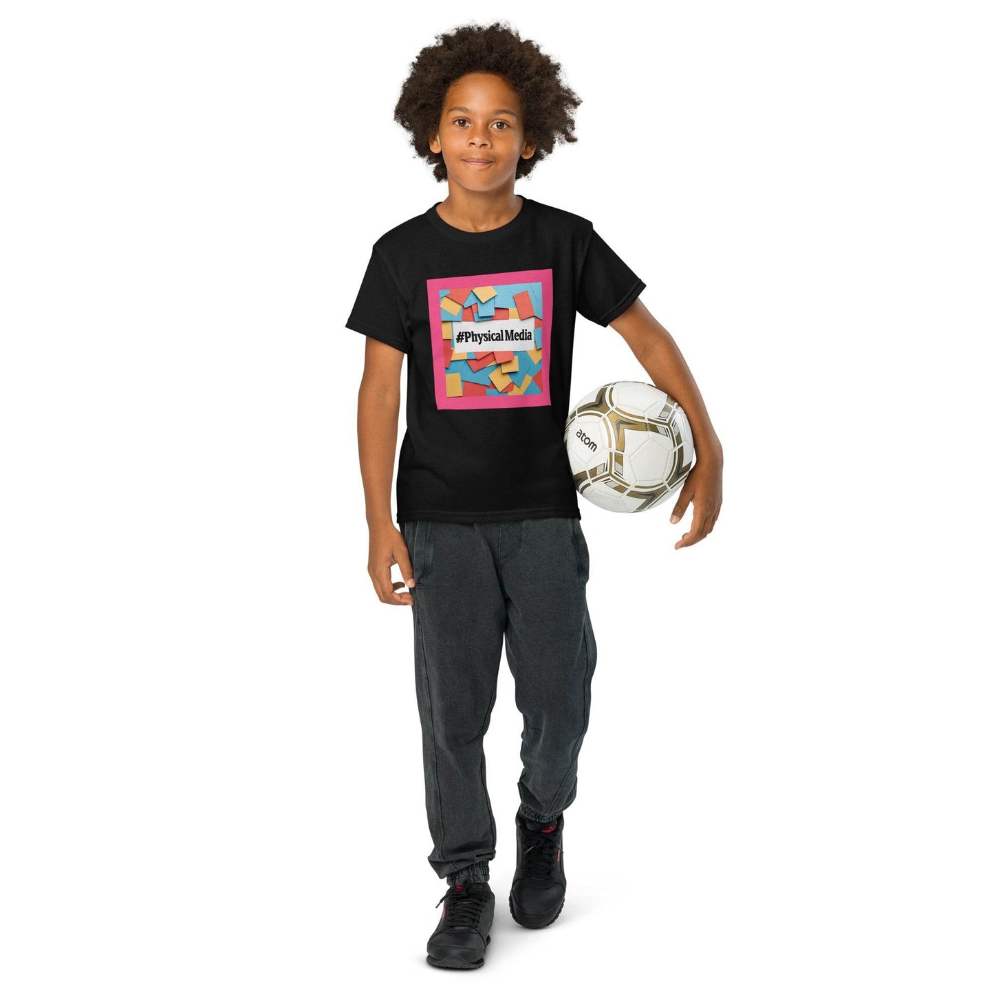 #PhysicalMedia Youth t-shirt - Rare Plus Apparel!