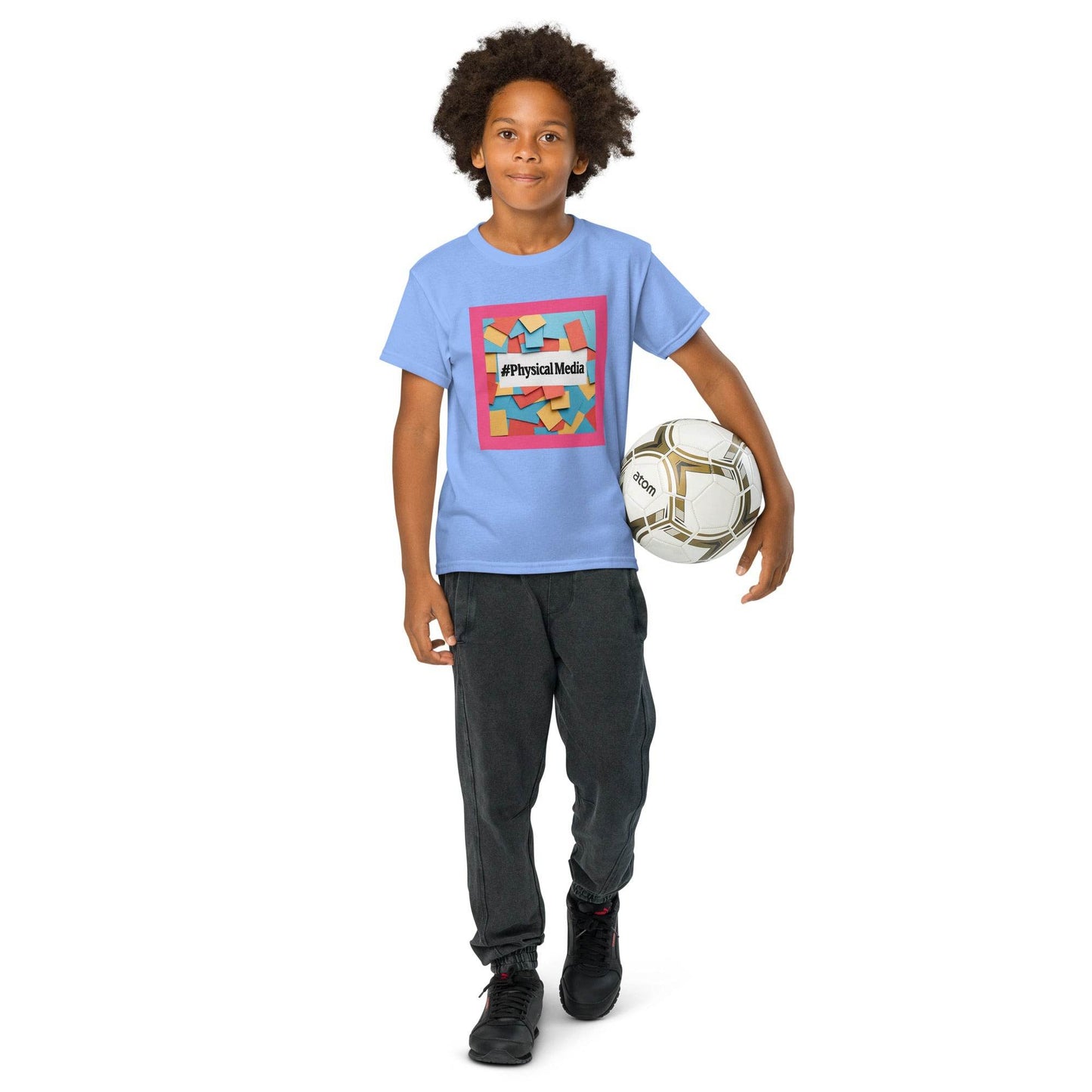 #PhysicalMedia Youth t-shirt - Rare Plus Apparel!