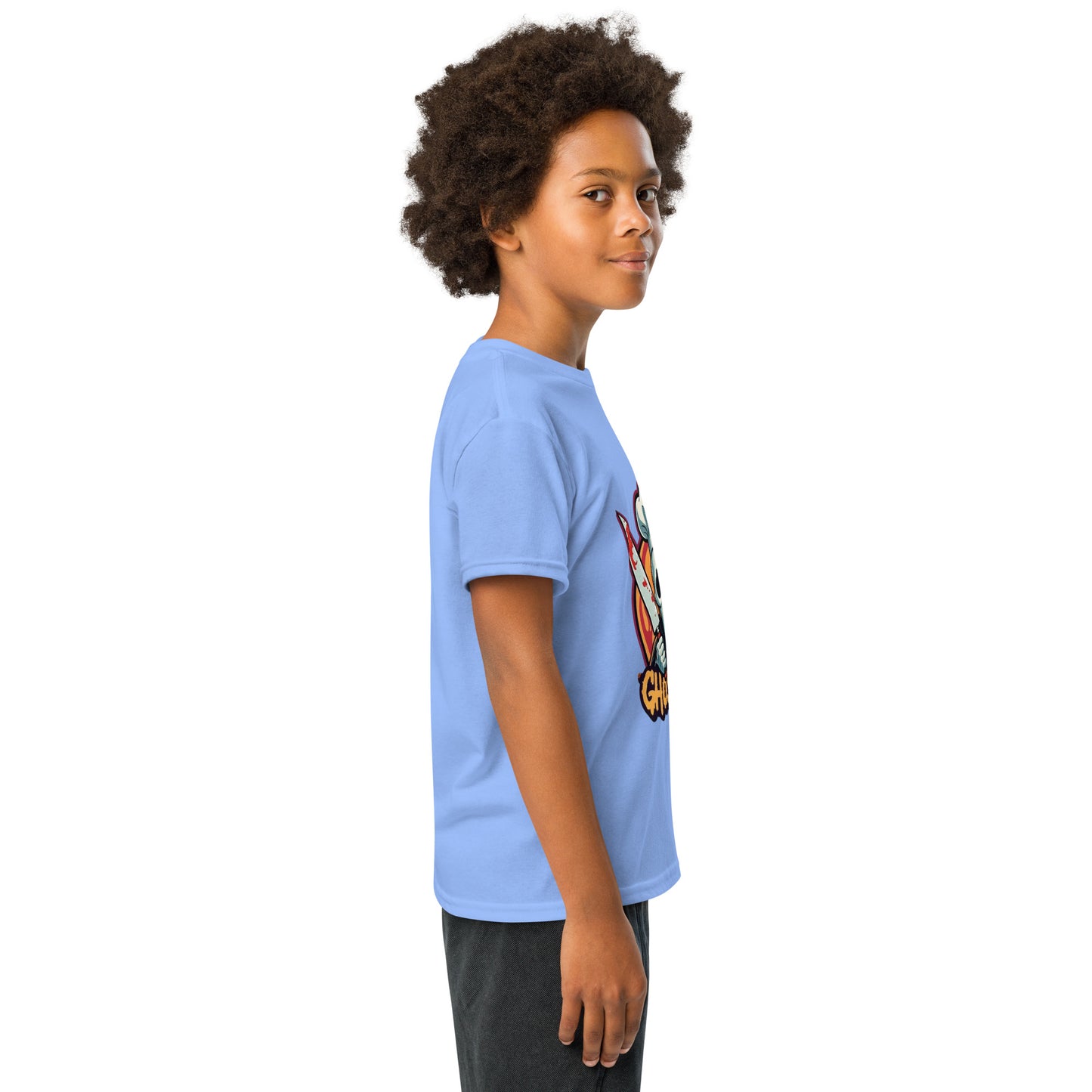 GhostBake Youth t-shirt from Rare Plus Apparel – unique movie & pop culture inspired design.