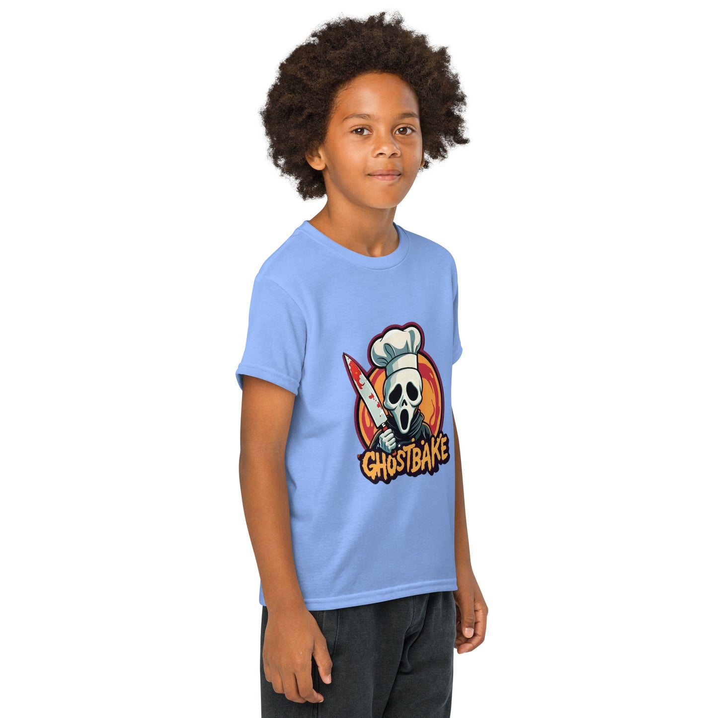 GhostBake Youth t-shirt from Rare Plus Apparel – unique movie & pop culture inspired design.