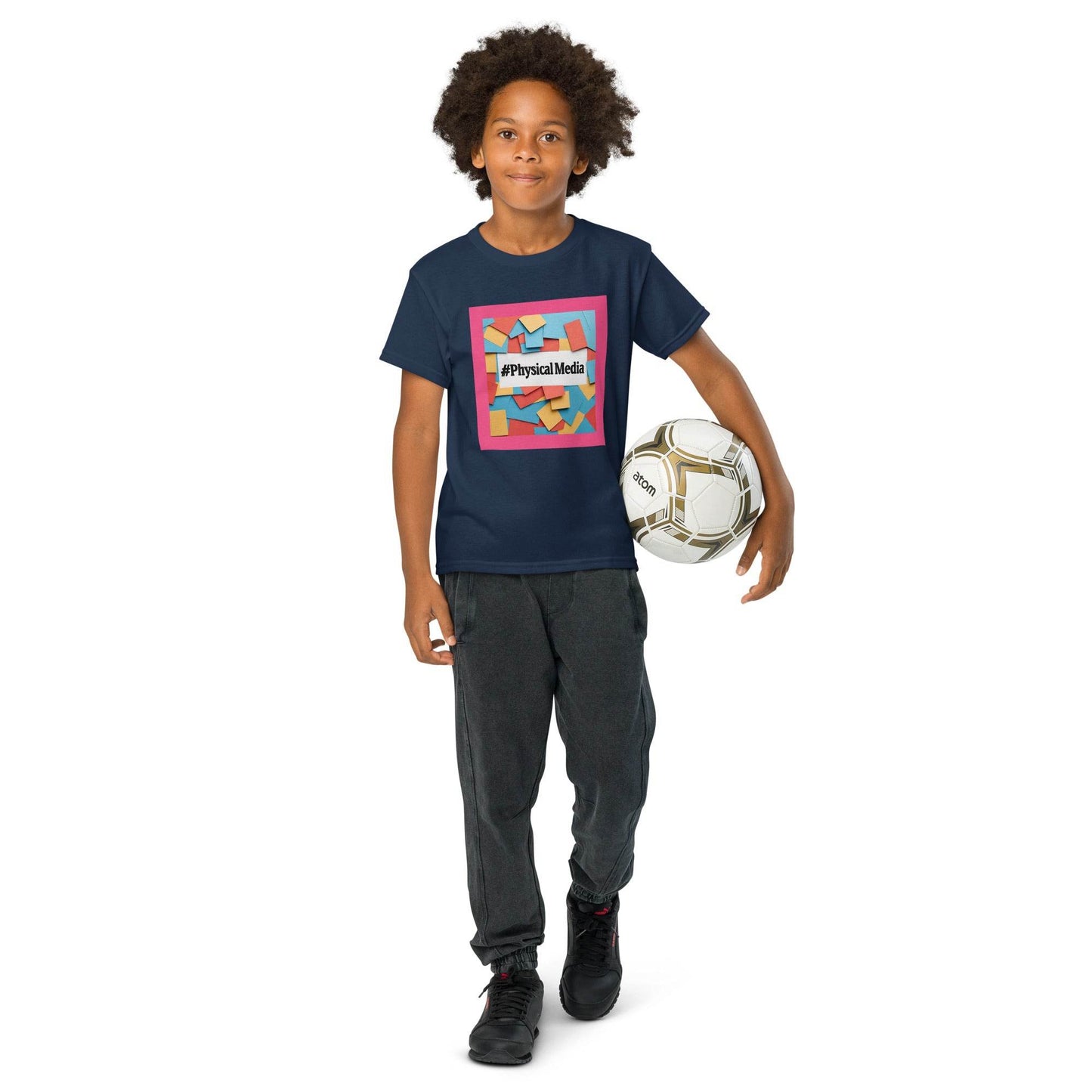 #PhysicalMedia Youth t-shirt - Rare Plus Apparel!