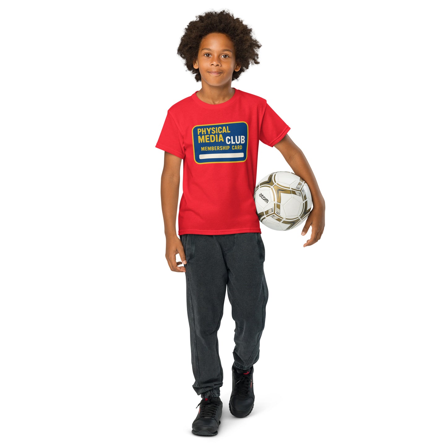 Physical Media Club Youth t-shirt from Rare Plus Apparel – unique movie & pop culture inspired design.