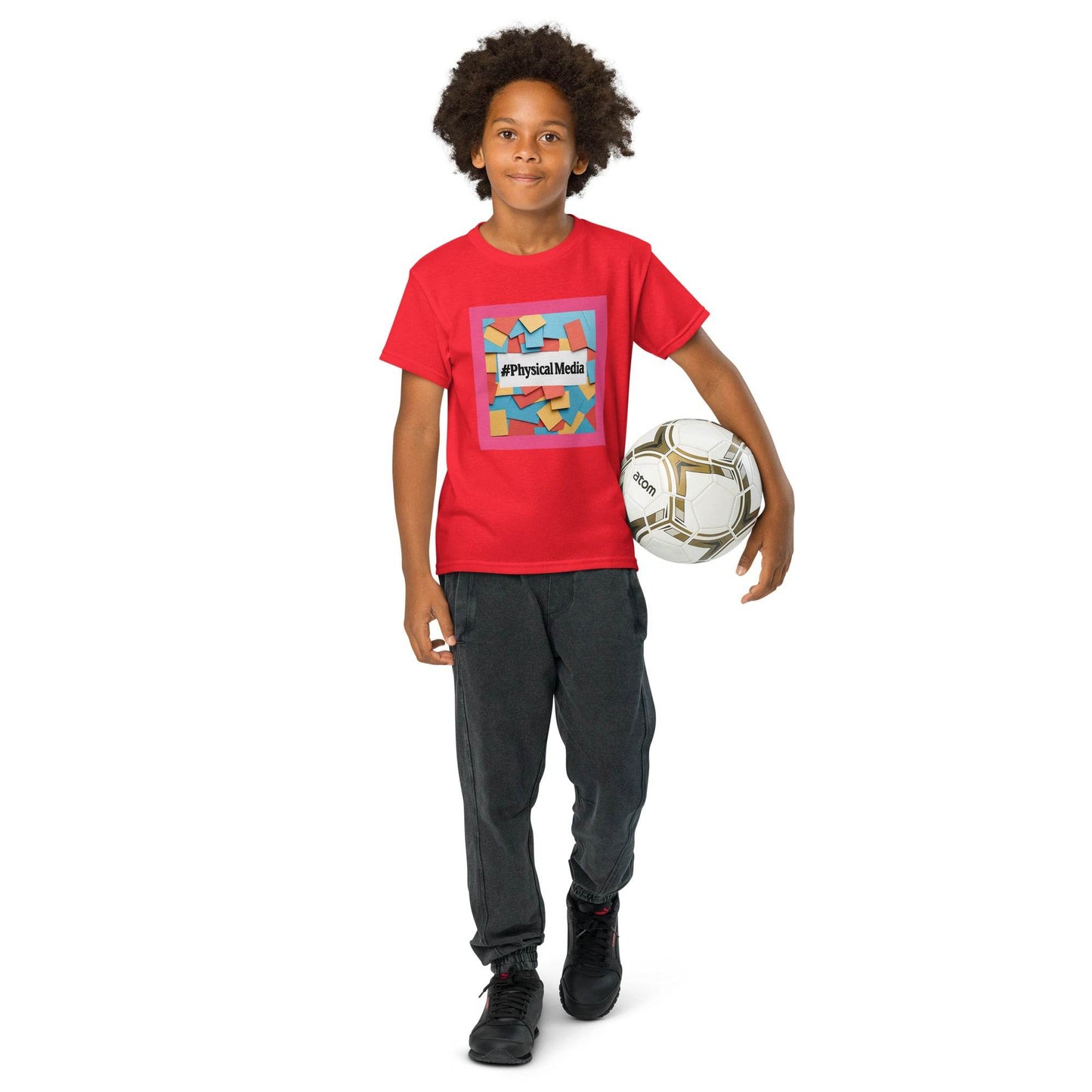 #PhysicalMedia Youth t-shirt - Rare Plus Apparel!