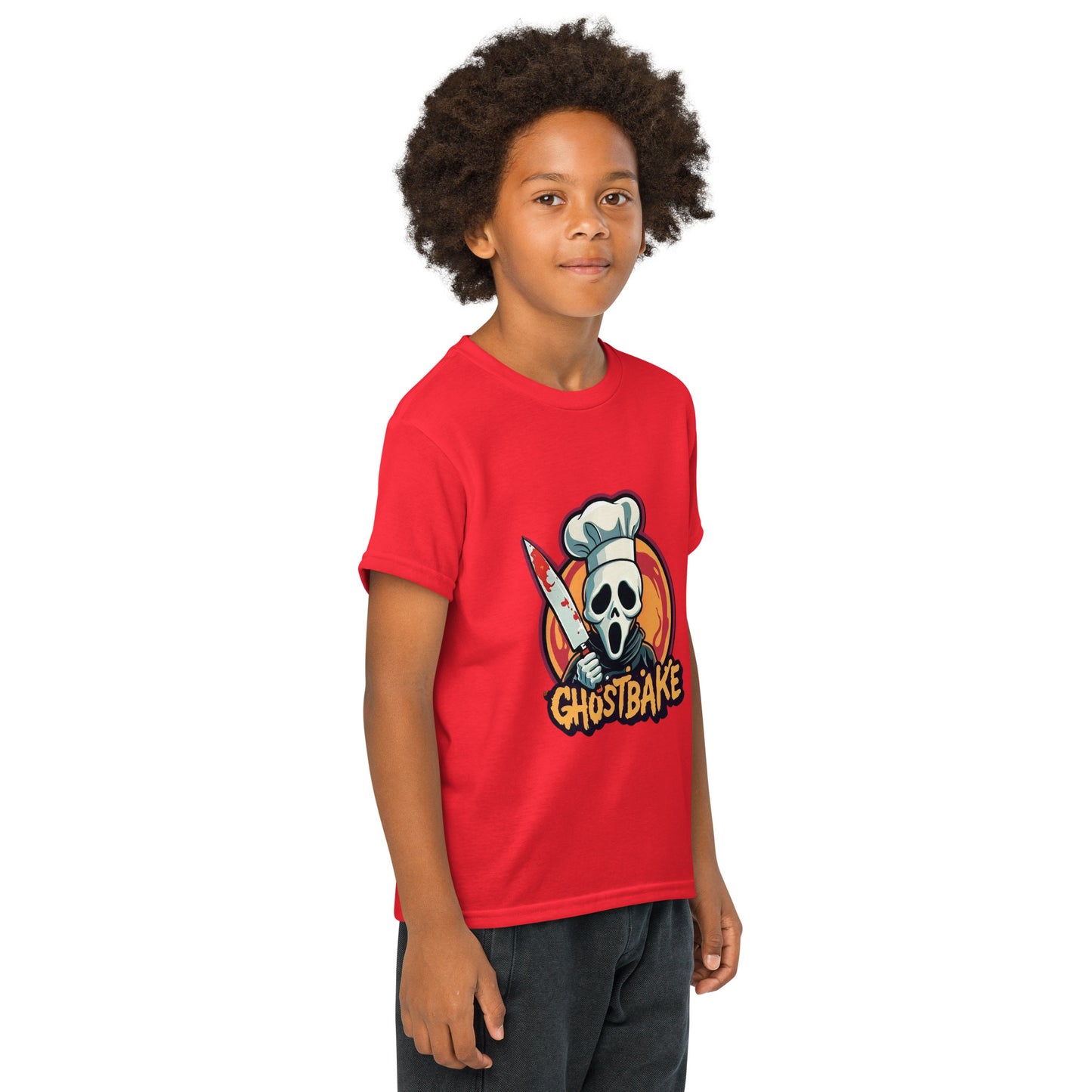 GhostBake Youth t-shirt from Rare Plus Apparel – unique movie & pop culture inspired design.