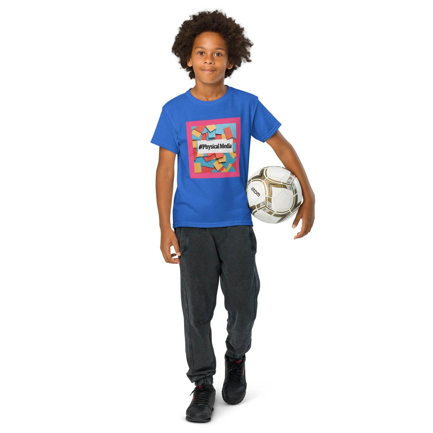 #PhysicalMedia Youth t-shirt - Rare Plus Apparel!