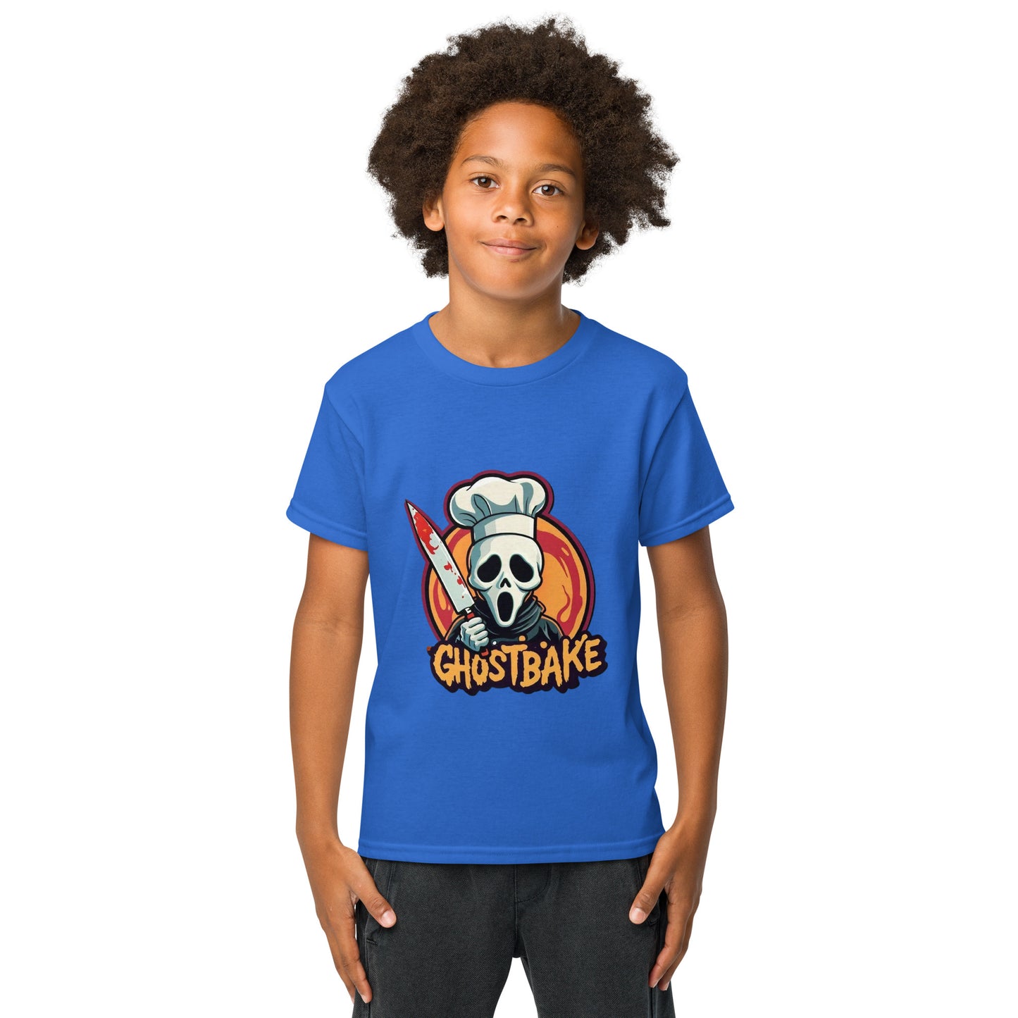 GhostBake Youth t-shirt from Rare Plus Apparel – unique movie & pop culture inspired design.