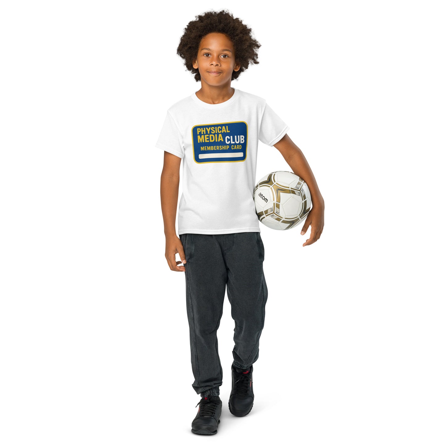 Physical Media Club Youth t-shirt from Rare Plus Apparel – unique movie & pop culture inspired design.