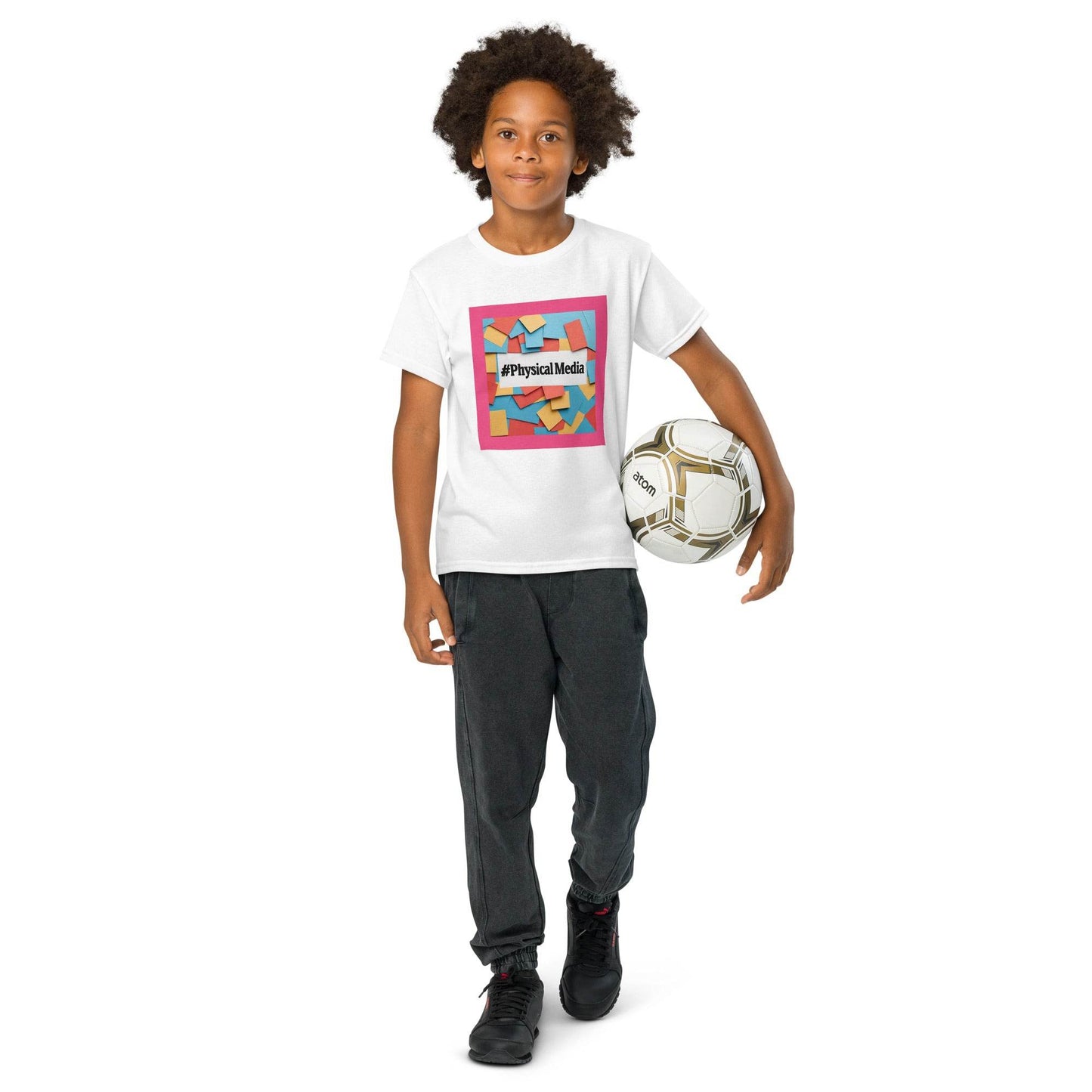 #PhysicalMedia Youth t-shirt - Rare Plus Apparel!