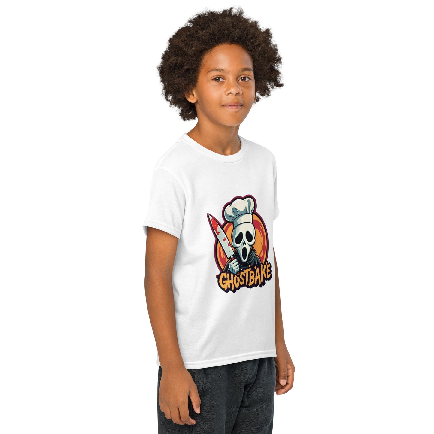 GhostBake Youth t-shirt from Rare Plus Apparel – unique movie & pop culture inspired design.