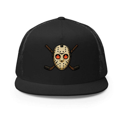 Hockey Mask Haunt Trucker Cap