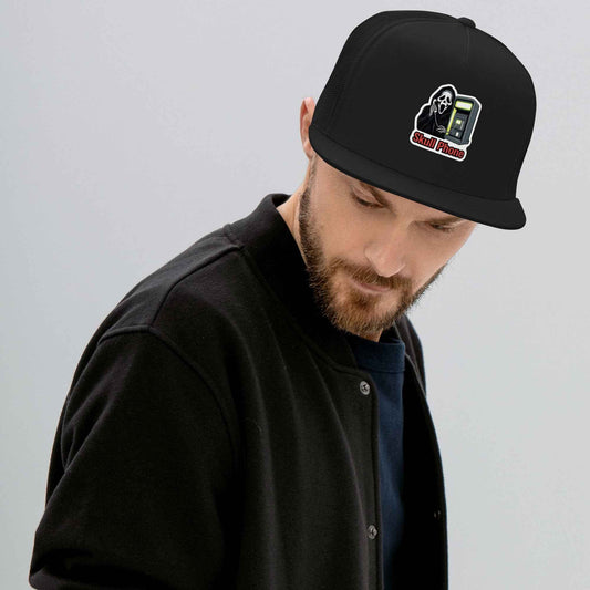 Skull Phone Skeleton Trucker Cap