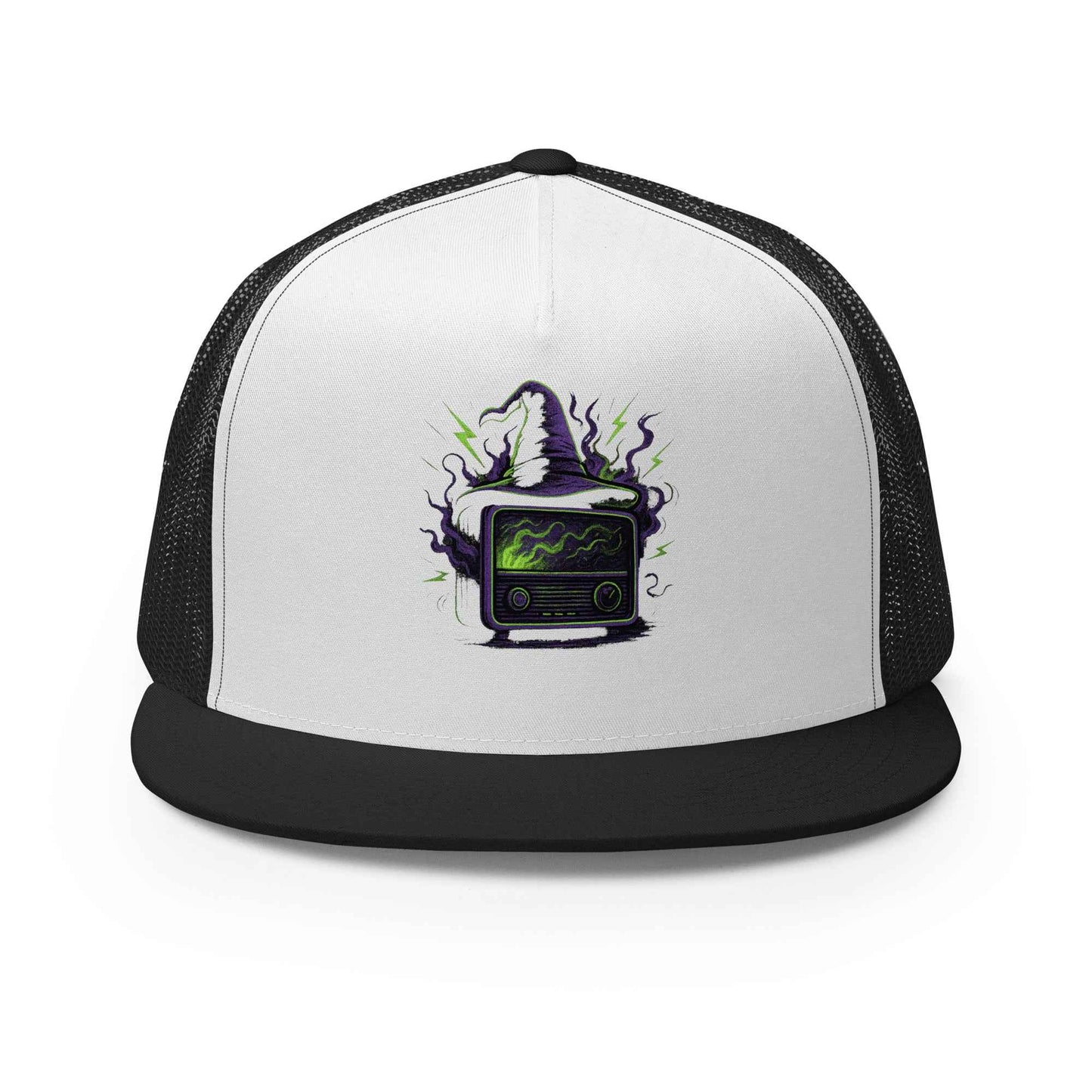 “Witching Hour Radio” Spells, Static & Screams Trucker Cap