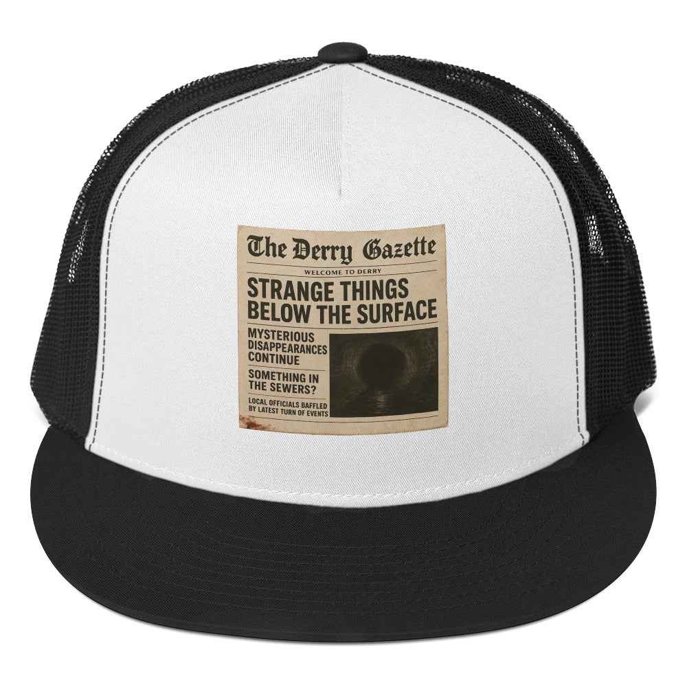 The Derry Gazette “Strange Things Below the Surface” Trucker Cap