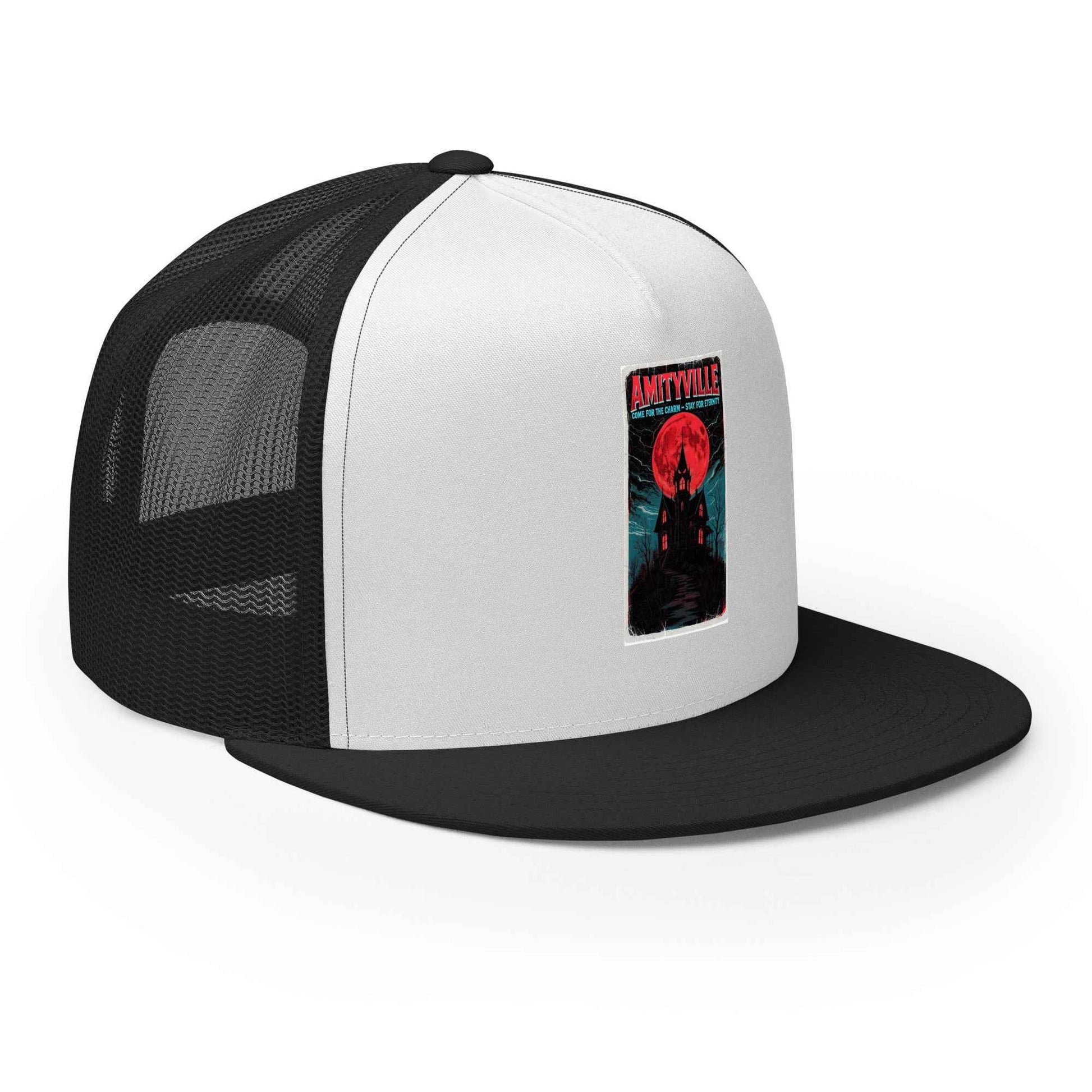 Amityville — Come for the Charm, Stay for Eternity Trucker Cap