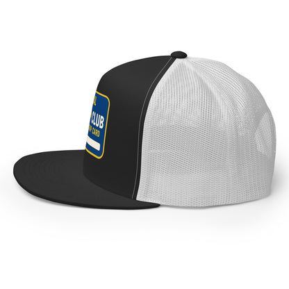 Physical Media Club Trucker Cap  from Rare Plus Apparel – unique movie & pop culture inspired design.