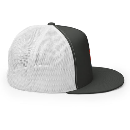 Not 51st State Mountie Trucker Cap  from Rare Plus Apparel – unique movie & pop culture inspired design.