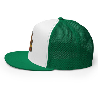 Maple Syrup Mafia Trucker Cap  from Rare Plus Apparel – unique movie & pop culture inspired design.
