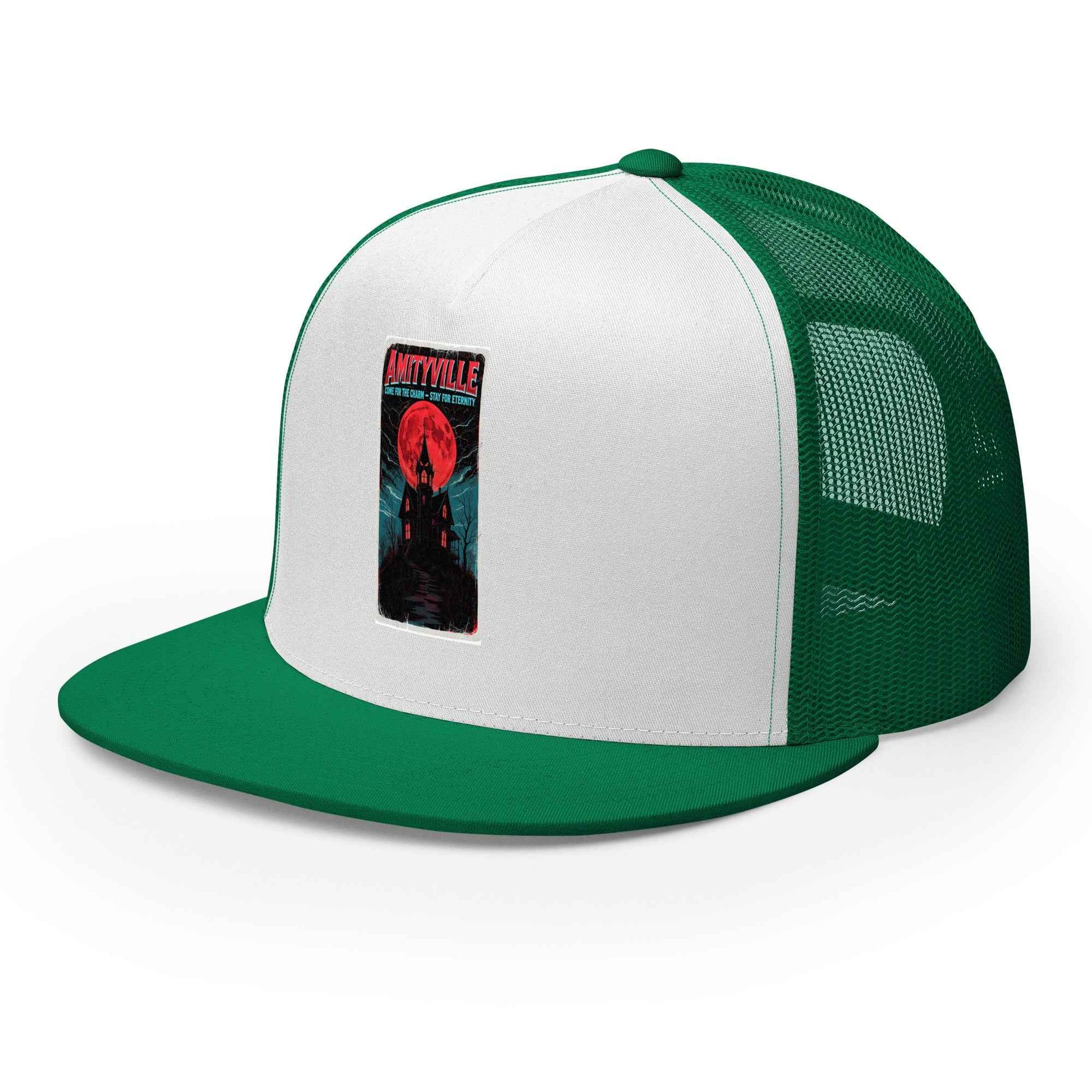 Amityville — Come for the Charm, Stay for Eternity Trucker Cap
