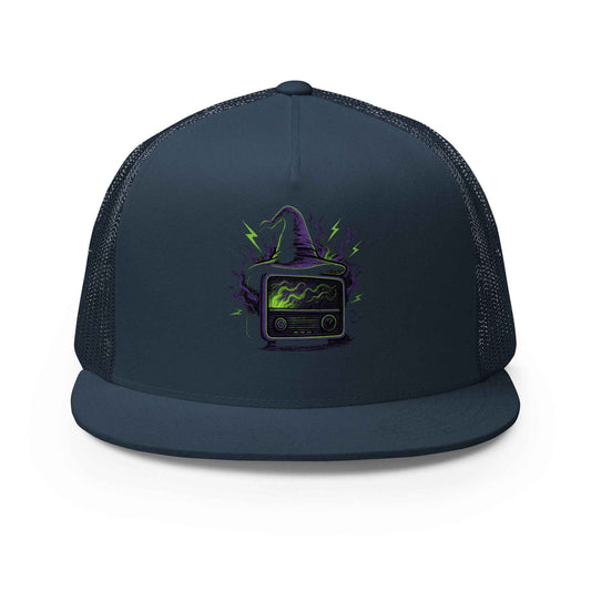 “Witching Hour Radio” Spells, Static & Screams Trucker Cap
