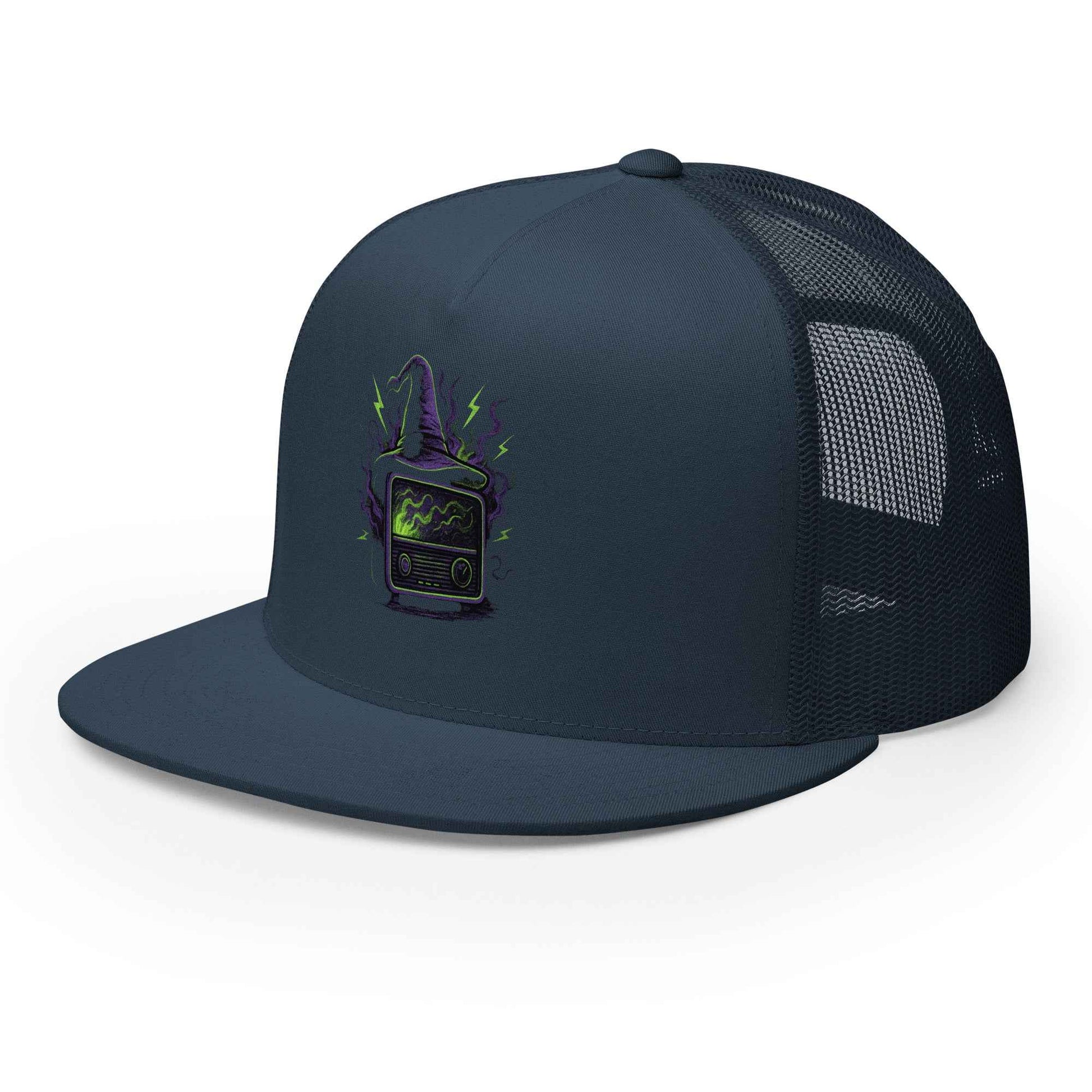 “Witching Hour Radio” Spells, Static & Screams Trucker Cap
