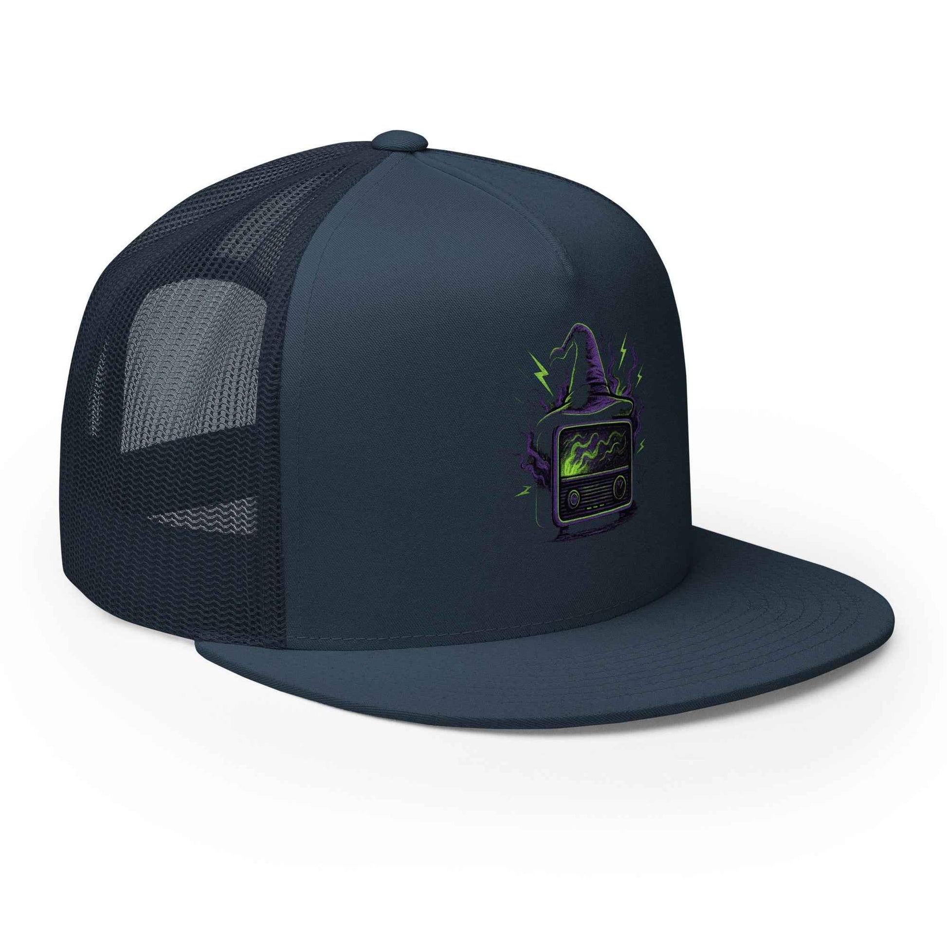 “Witching Hour Radio” Spells, Static & Screams Trucker Cap