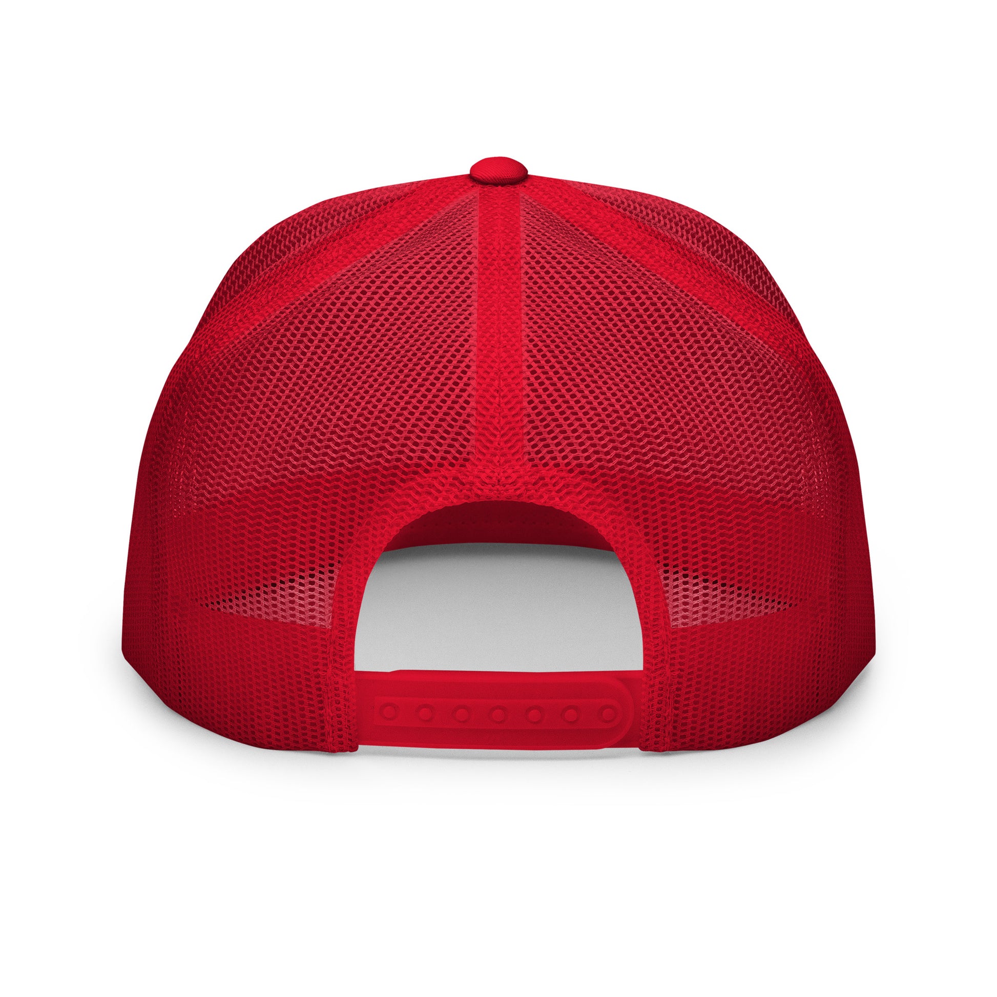 Cursed Media Trucker Cap  from Rare Plus Apparel – unique movie & pop culture inspired design.