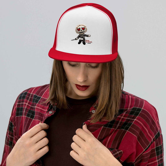 Heart Eyes! Love is Blind Trucker Cap