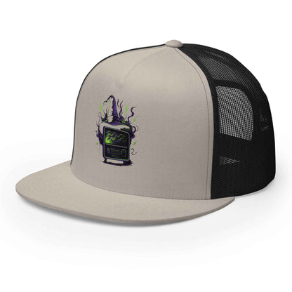 “Witching Hour Radio” Spells, Static & Screams Trucker Cap