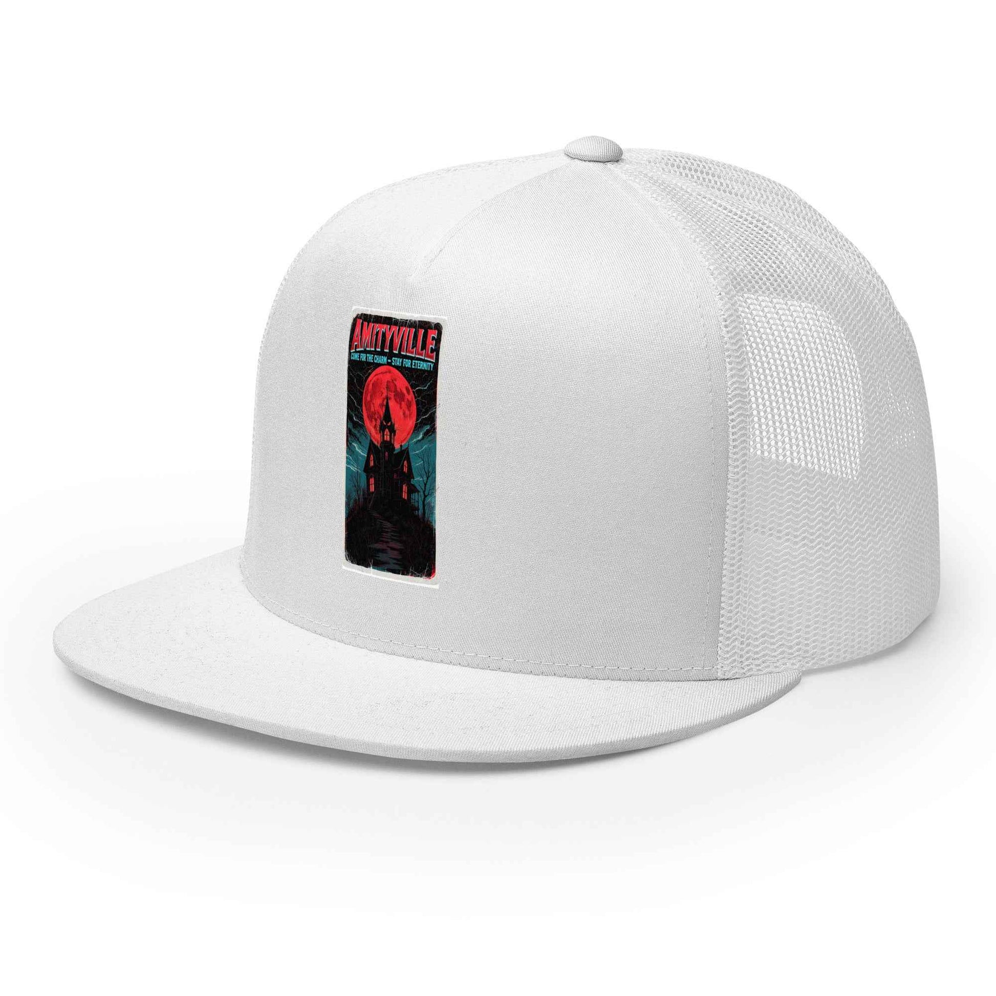 Amityville — Come for the Charm, Stay for Eternity Trucker Cap