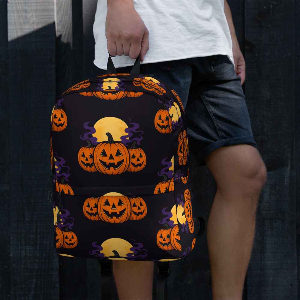 “Midnight Pumpkins” The Jack-O-Lantern Parade Backpack