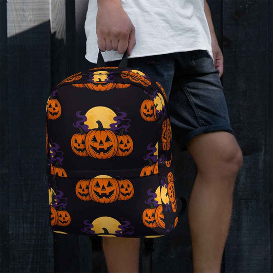 “Midnight Pumpkins” The Jack-O-Lantern Parade Backpack