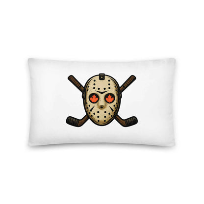 Hockey Mask Haunt Basic Pillow