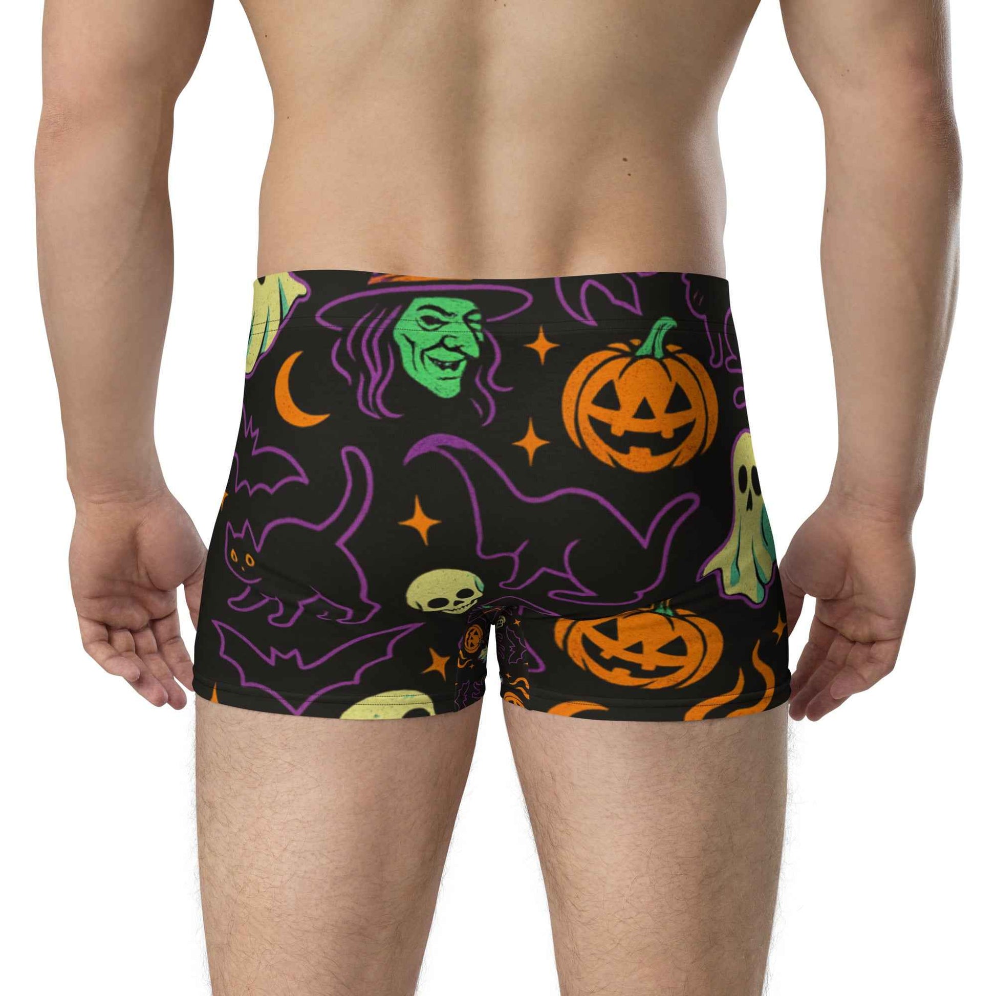 Haunted Halloween Havoc 80s Icon All-Over Print Boxer Briefs