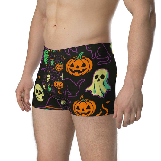 Haunted Halloween Havoc 80s Icon All-Over Print Boxer Briefs