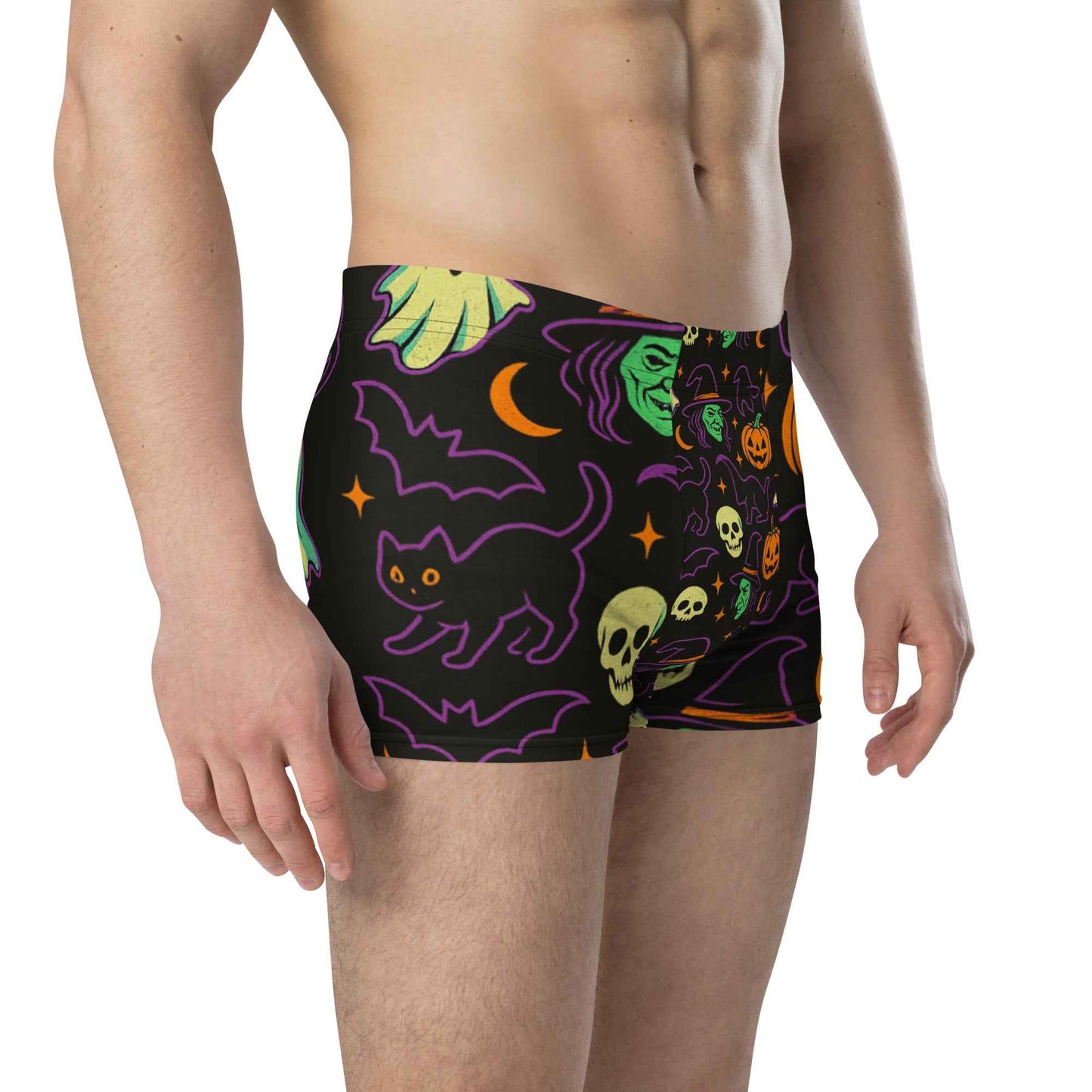 Haunted Halloween Havoc 80s Icon All-Over Print Boxer Briefs