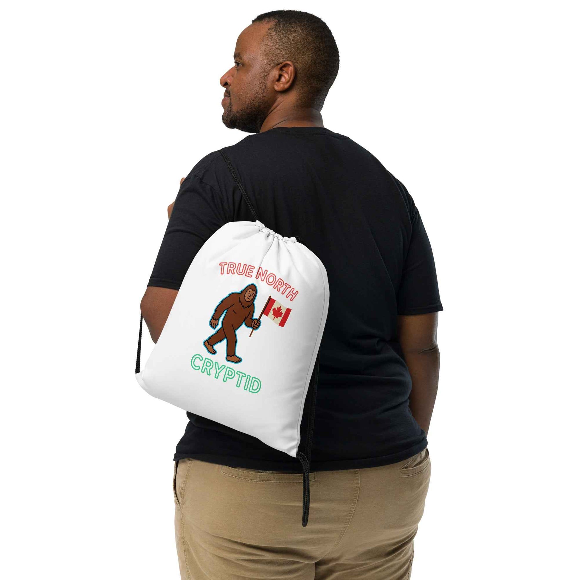 True North Cryptid Drawstring bag