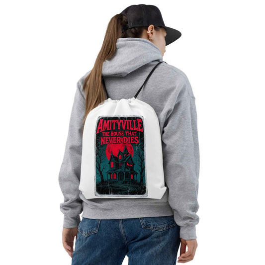 Amityville — The House That Never Dies Drawstring bag