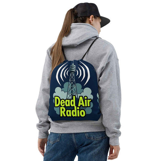 Dead Air Radio Drawstring bag