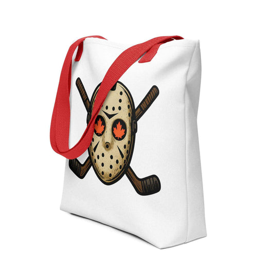 Hockey Mask Haunt Tote bag
