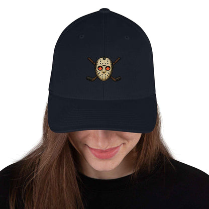 Hockey Mask Haunt Structured Twill Cap
