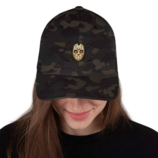 Hockey Mask Haunt Structured Twill Cap