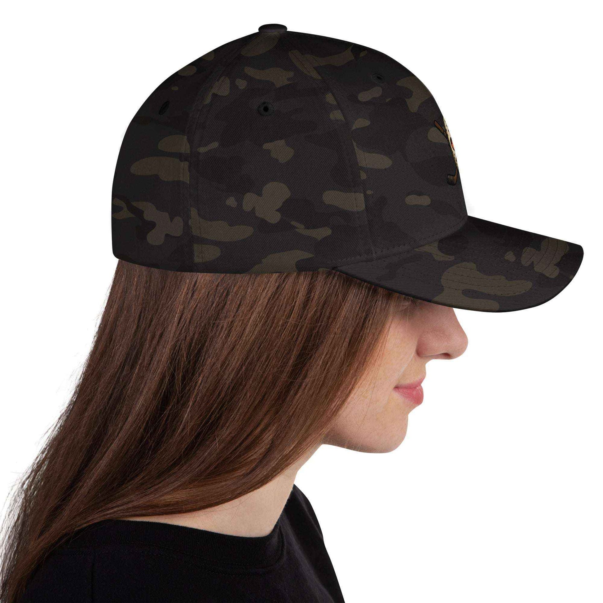 Hockey Mask Haunt Structured Twill Cap