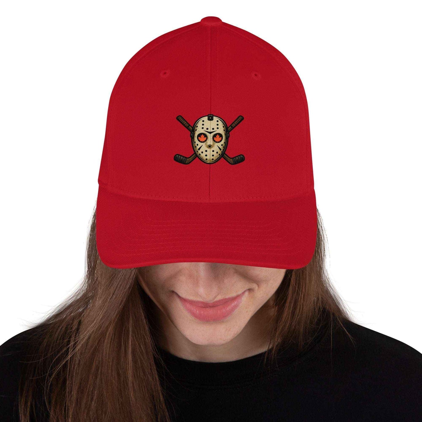 Hockey Mask Haunt Structured Twill Cap