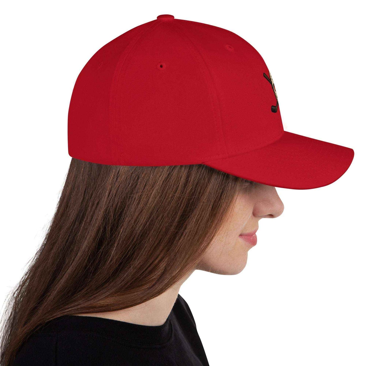Hockey Mask Haunt Structured Twill Cap